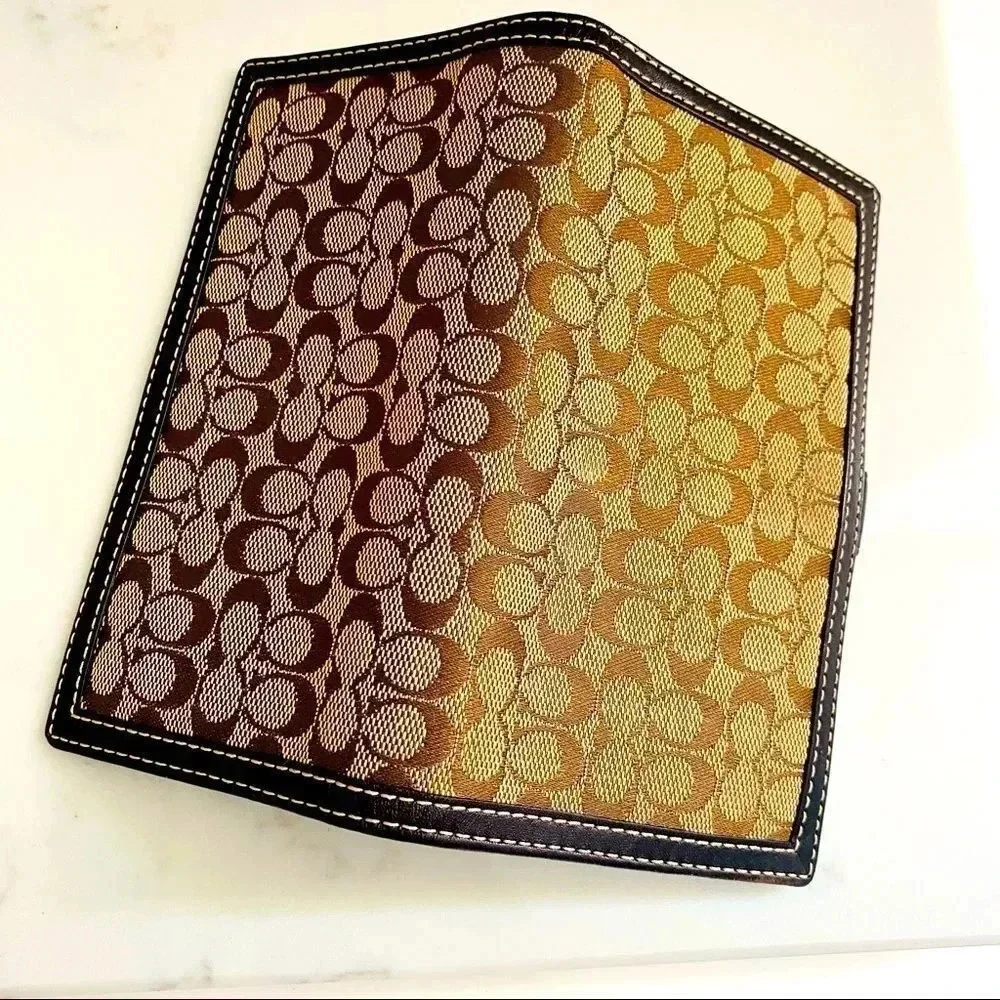 Coach Signature Large Envelope Wallet